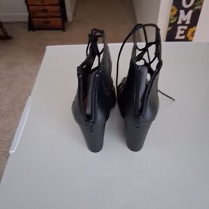 Chic Black Women's Heeled Boots